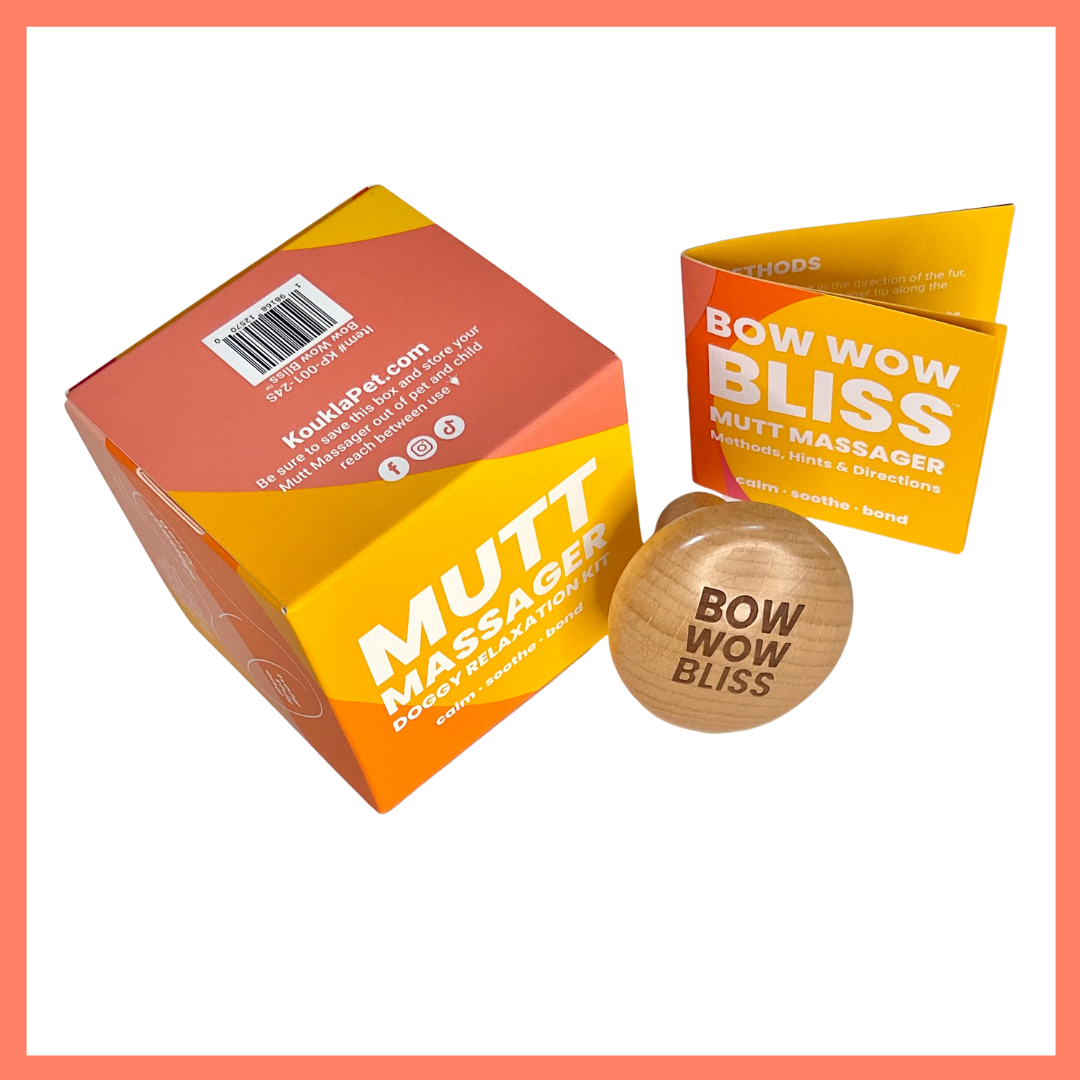 Dog Massage, Dog Massager, Relax my dog, Calm my dog, Dog gift under $20, Oprah gifts for pets, senior dog gift, natural dog relaxation, the best dog gifts